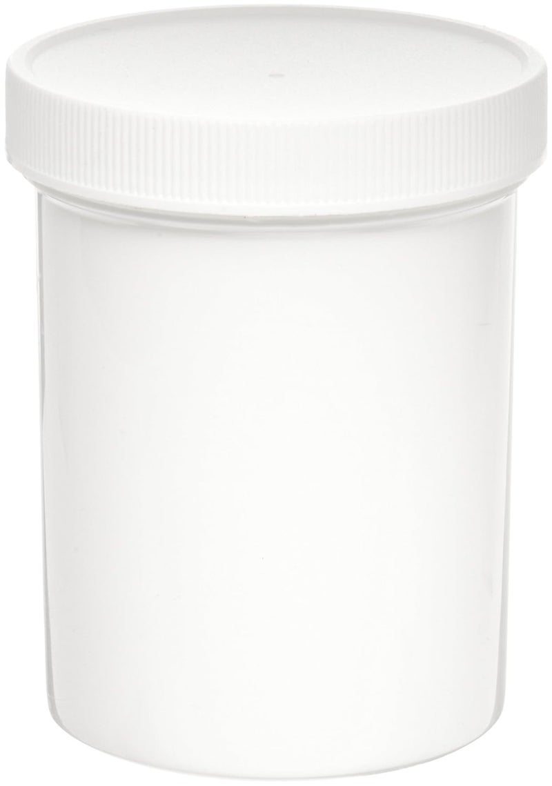 SP Scienceware SP Bel-Art Screw Cap 236.6ml (8oz) Polypropylene Jars; 43mm Closure (Pack of 12) (H17911-0000) - Image 1